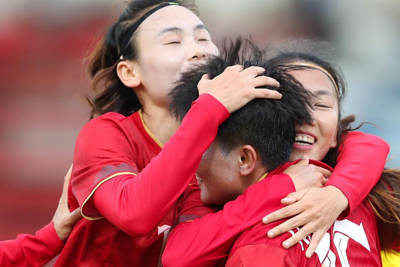 Tuyển nữ Việt Nam thắng dễ ở trận ra quân tại SEA Games 32