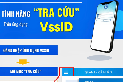 Bảo hiểm xã hội Việt Nam hướng dẫn tính năng tra cứu trên ứng dụng VssID