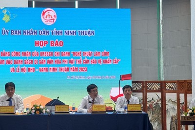 Ninh Thuận tổ chức lễ hội Nho - Vang năm 2023 trong 6 ngày