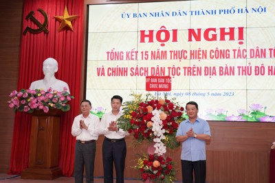 Hà Nội là địa phương điển hình trong nâng cao đời sống đồng bào dân tộc