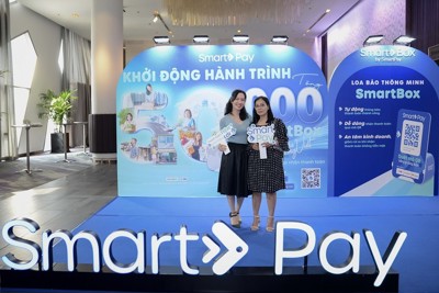 SmartPay tài trợ 50.000 thiết bị thanh toán SmartBox cho tiểu thương Việt