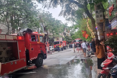 Hải Phòng: Đã có 3 người thiệt mạng trong vụ cháy phòng trà