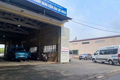 Lâm Đồng thiếu hụt nhân lực và phương tiện đăng kiểm xe cơ giới 