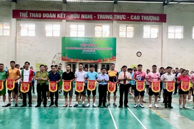 Hội thao kỷ niệm 50 năm ngày thành lập lực lượng Kiểm lâm Việt Nam