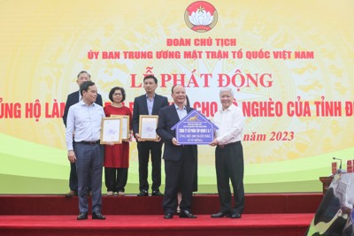 T&T Group ủng hộ 5 tỷ đồng làm nhà cho người nghèo tỉnh Điện Biên