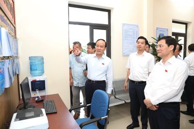 HĐND TP Hà Nội giám sát việc thực hiện chuyển đổi số tại huyện Gia Lâm