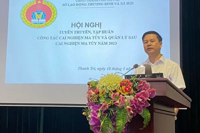 Thanh Trì tập huấn công các cai nghiện và quản lý sau cai nghiện ma túy