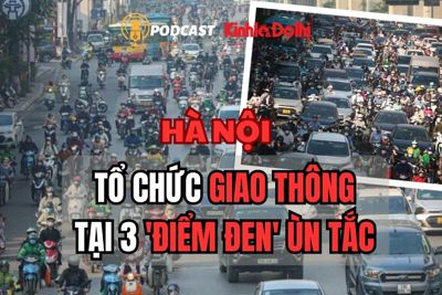 Hà Nội: Tổ chức giao thông tại 3 "điểm đen" ùn tắc