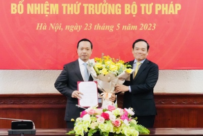 Chủ tịch UBND tỉnh Lai Châu Trần Tiến Dũng giữ chức Thứ trưởng Bộ Tư pháp