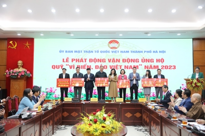 Hà Nội: Quỹ "Vì biển, đảo Việt Nam" đã tiếp nhận 37,5 tỷ đồng ủng hộ