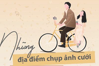 Những địa điểm chụp ảnh cưới đẹp mê mẩn tại Hà Nội