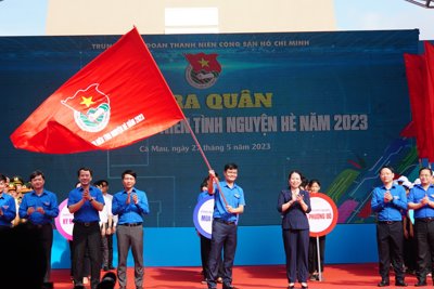 Phó Chủ tịch nước dự Lễ ra quân chiến dịch Thanh niên tình nguyện Hè 2023