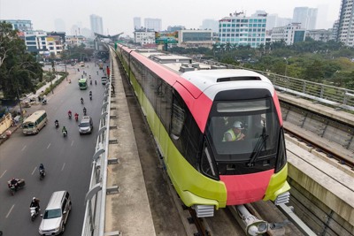 Đường sắt Nhổn - ga Hà Nội được duyệt điều chỉnh chủ trương đầu tư