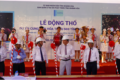 Khởi động xây dựng dự án Cung văn hóa Thiếu nhi Khánh Hòa rộng 2,7 ha