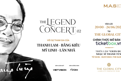 The Legend Concert tiếp nối những bản tỉnh ca bất hủ của nhạc sĩ Thanh Tùng