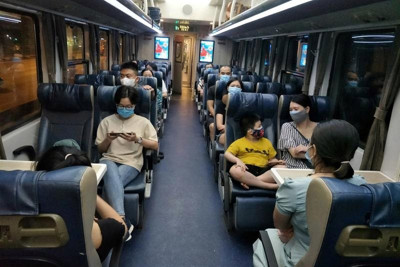 Đường sắt chạy thêm tàu khách tuyến Hà Nội - Hải Phòng dịp cuối tuần