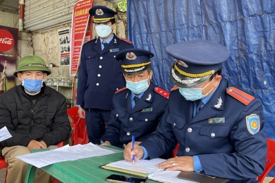 Hà Nội: Hơn 430 trường hợp trông xe không đúng quy định bị xử phạt