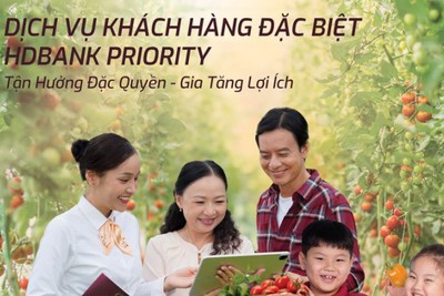 Dịch vụ HDBank Priority ra mắt với những ưu đãi vượt trội