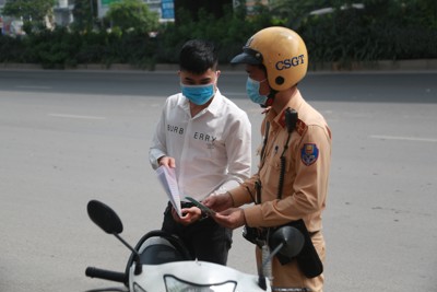Hà Nội: 662 trường hợp vi phạm Luật Giao thông đường bộ bị xử phạt
