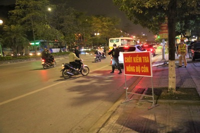 Ngày 13/7: Hà Nội xử phạt 619 trường hợp vi phạm Luật Giao thông đường bộ