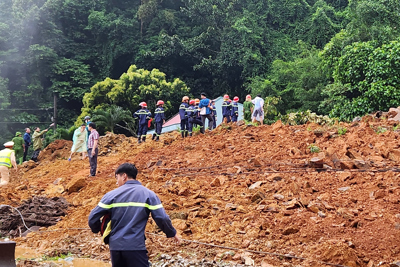 Đã tìm thấy thi thể 4 nạn nhân trong vụ sạt lở đất ở Lâm Đồng