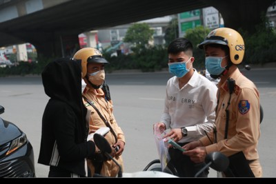 Hà Nội: Phát hiện 295 trường hợp vi phạm Luật Giao thông đường bộ