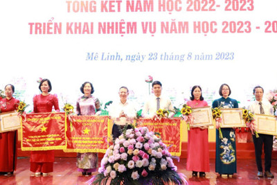 Ngành GD & ĐT huyện Mê Linh triển khai nhiệm vụ năm học 2023-2024