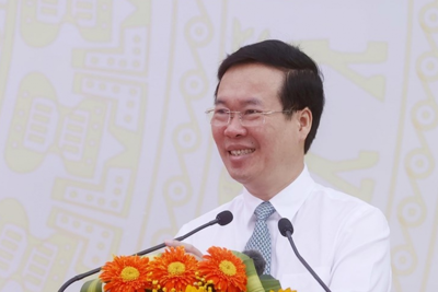 Chủ tịch nước dự khai giảng tại trường dân tộc nội trú Gia Lai