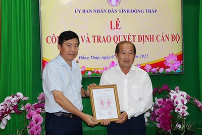 Phê chuẩn miễn nhiệm Phó Chủ tịch UBND tỉnh Đồng Tháp Đoàn Tấn Bửu