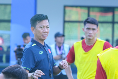 HLV Hoàng Anh Tuấn: "Tuyển Olympic Việt Nam không lo lắng về chuyên môn"