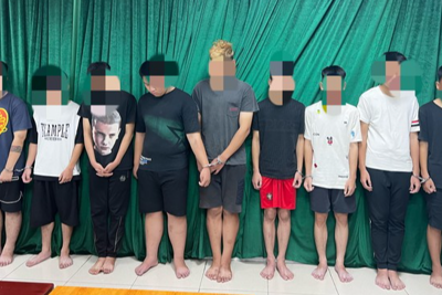 Hà Nội: Tạm giữ hình sự 9 thanh, thiếu niên mang dao kiếm chém người