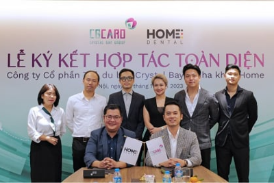 Crystal Bay Card hợp tác toàn diện với Nha khoa Home