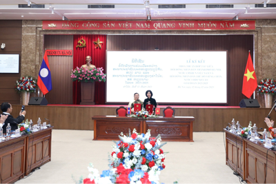 Tăng cường trao đổi, hợp tác giữa HĐND Thủ đô Hà Nội và Vientiane (Lào)