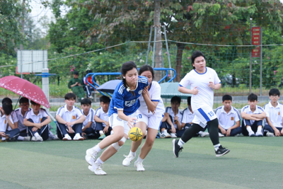 Lần đầu tiên tổ chức thành công Giải bóng ném sinh viên