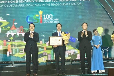 Tập đoàn Bảo Việt đứng đầu Top 10 Doanh nghiệp Bền vững Việt Nam