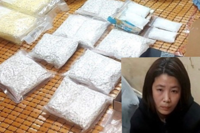 Bắt "nữ quái" ở Long Biên, thu giữ gần 8kg ma túy tổng hợp