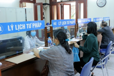 Hà Nội: Đề xuất giao Phòng Tư pháp cấp huyện cấp Phiếu Lý lịch tư pháp