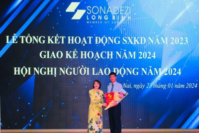 Sonadezi Long Bình đạt kết quả sản xuất kinh doanh tích cực