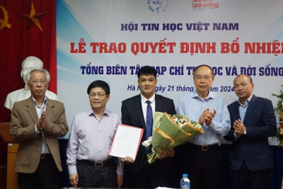 Bổ nhiệm Tổng biên tập Tạp chí Tin học và Đời sống