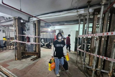 Quận Thanh Xuân: Thông tin ban đầu về công trình nhà ở có nguy cơ mất an toàn