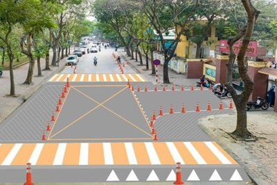 Hà Nội: Tổ chức giao thông cổng trường học theo phương án mới