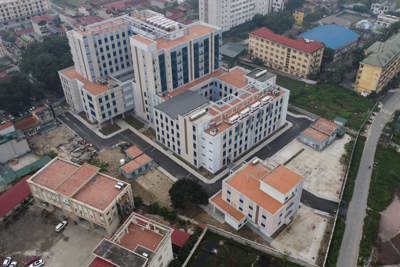 Cận cảnh bệnh viện 700 tỷ đồng ở Thường Tín sắp bị kiểm tra