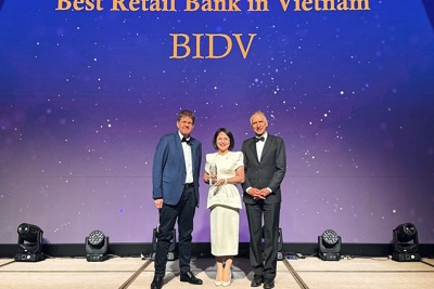 BIDV lập kỷ lục 9 lần nhận giải thưởng Ngân hàng Bán lẻ tốt nhất 