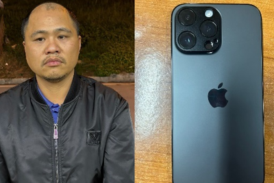 Hà Nội: Bắt đối tượng cướp giật điện thoại iPhone 14 Pro max ở Long Biên