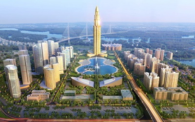 Dự án Thành phố Thông minh thi tuyển phương án kiến trúc Tháp 108 tầng
