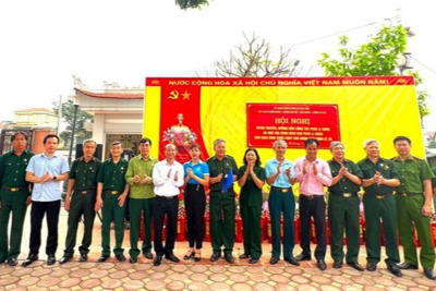 Gia Lâm: chính thức ra mắt Đội xung kích cựu chiến binh phòng cháy, chữa cháy