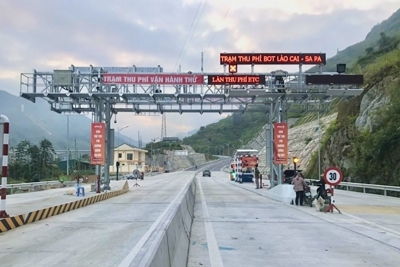 Đường nối cao tốc Nội Bài - Lào Cai đi Sa Pa thu phí BOT