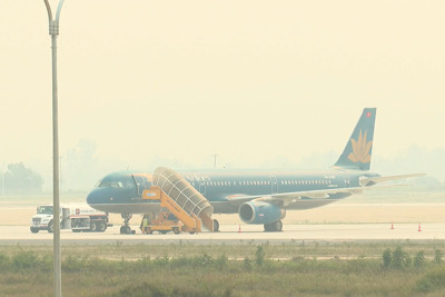 Liên tiếp nhiều chuyến bay đến Điện Biên bị huỷ do thời tiết xấu