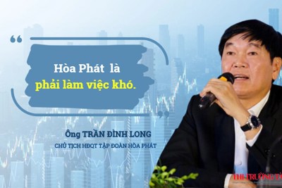 Tỷ phú Trần Đình Long: Hòa Phát sẵn sàng đấu thầu đường sắt Bắc - Nam