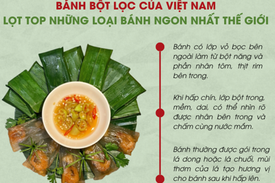 CNN vinh danh bánh bột lọc của Việt Nam ngon nhất thế giới